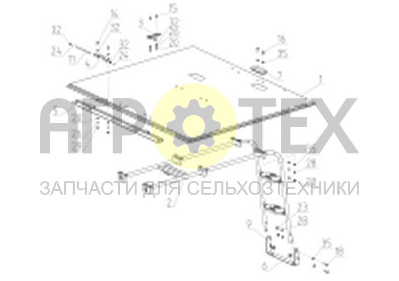 Чертеж Капот (142.00.58.600)